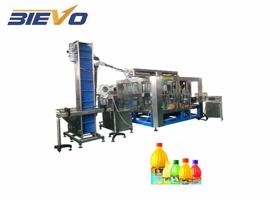 ISO 9001 5000bph 3.5KW Juice Bottling Equipment Automatic Litchi Juice Packing Machine