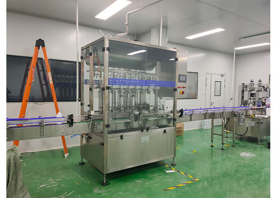 Electric Glass Bottle 415V Liquid Bottling Machine