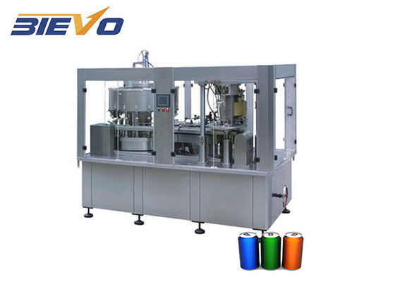 200ml PET Cans Filling Machine 6000cph Soda Canning Production Line