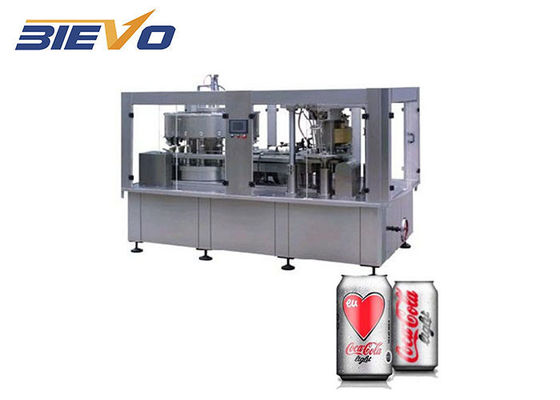 Automatic 200-1500ml Cans Filling Machine 6000cph Tin Packing Machine