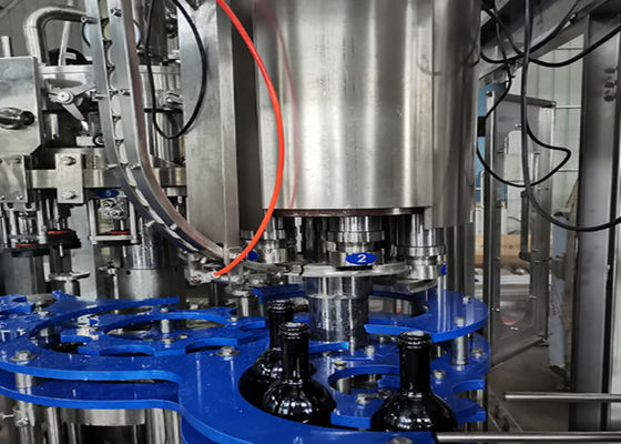 Isobaric filling beer making machine glass bottle beer bottle production line