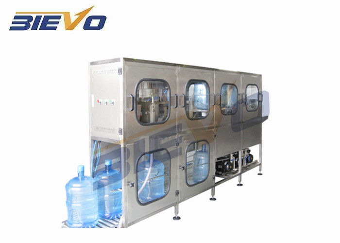 One Head 120bph 20L Barrel Mineral Water Production Line