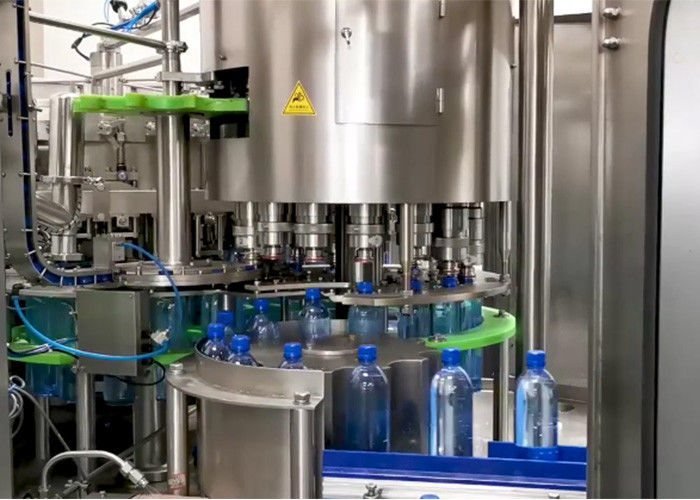 RGF18-18-6 Aseptic 5000bph Milk Bottle Filling Machine 6000bph Beverage Bottling Equipment