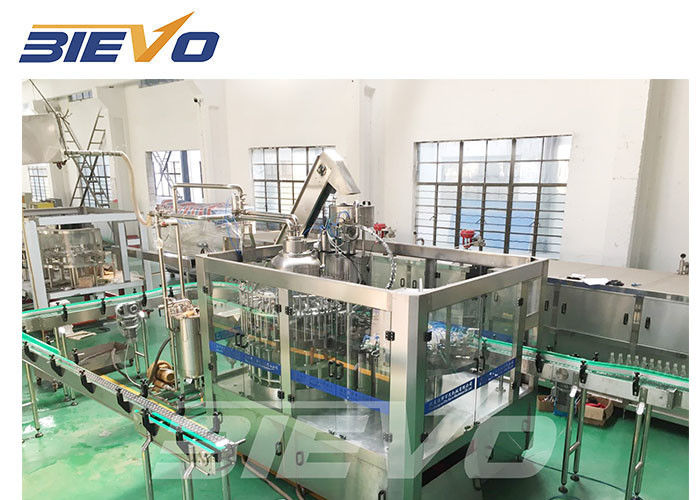 7.5kw Engineer Juice Bottle Filling Machine Concentrated High Temperature Sending