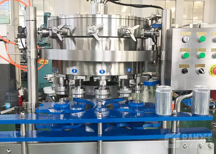 China Automatic Cans Filling Machine 6000cph For 200ml-1500ml Canning