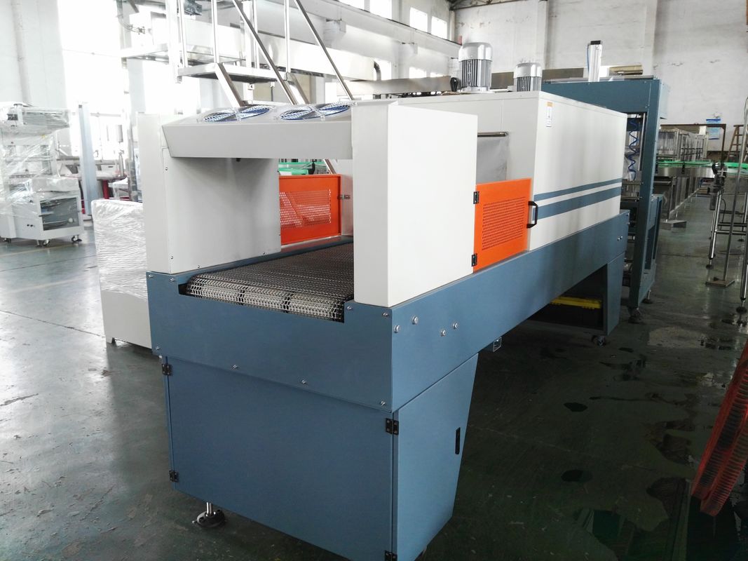 Plastic Film Thermal Shrink Packing Machine 8-12bpm Bottle Wrapping ISO9001