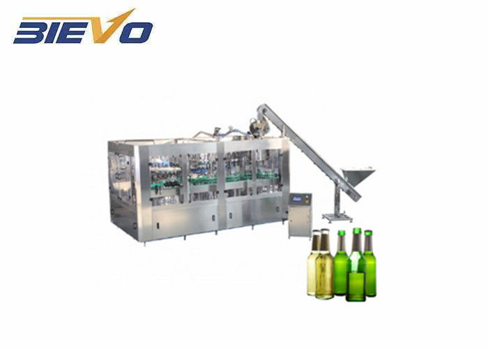 Glass Bottle Carbonated Soft Drink Filling Machine Glass Bottle with Crown Cap